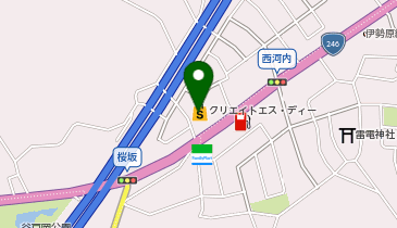 クリエイト薬局 伊勢原坪ノ内店の地図画像