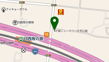 広島建設セナリオハウス千葉ニュータウン住宅公園の地図画像