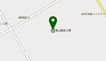 富山薬品工業株式会社の地図画像