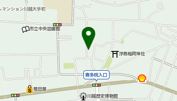 川越市管工事業協同組合の地図画像