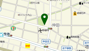 古美術名古屋紺屋田の地図画像