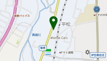 ピザハット裾野平松店の地図画像