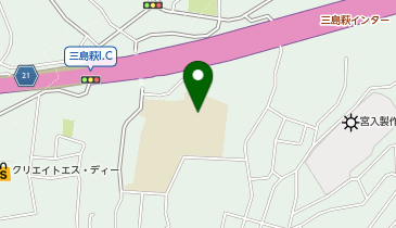 北上第二放課後児童クラブの地図画像