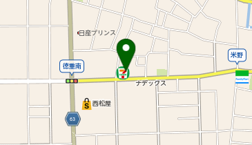 ピザハット北名古屋徳重店の地図画像