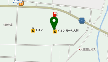 TUTAYA大垣南店の地図画像