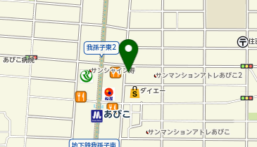 アネラあびこ店の地図画像