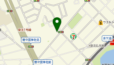 青い鳥クリーニング 深井店の地図画像