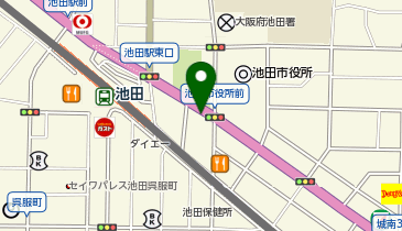 株式会社マイホーム池田店の地図画像