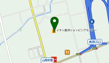 ASBee長浜店の地図画像