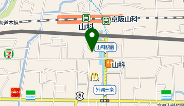 もみじ薬局山科店の地図画像