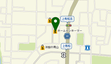 アミーゴ 金沢有松店の地図画像