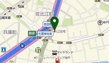 がじゅまるロードサービスの地図画像