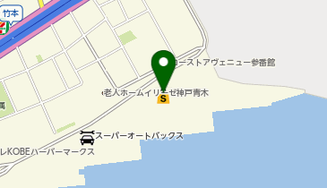 モトーリモーダ(Motorimoda)神戸店の地図画像