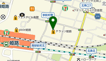 ニューヨーク・ニューヨークテラッソ姫路店の地図画像