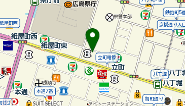 東洋証券株式会社広島支店の地図画像