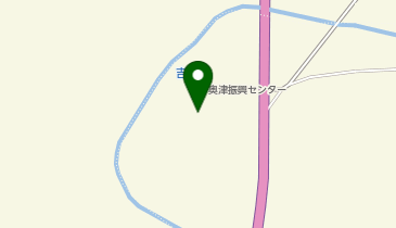 旧奥津商工会館の地図画像