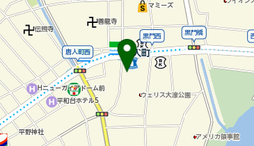ギャラリーふくおかの地図画像