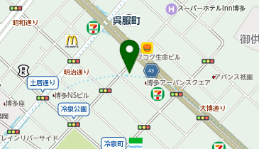 ROLL7WEDDINGの地図画像