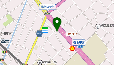 タマホーム株式会社土地買取センター福岡南店の地図画像