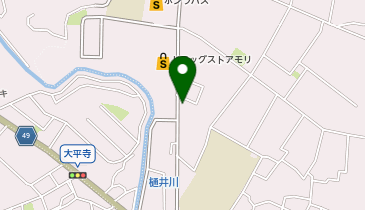 ペットサロンプティパの地図画像