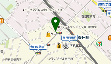 リボーテ春日店の地図画像