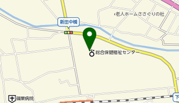 インクルささぐりの地図画像