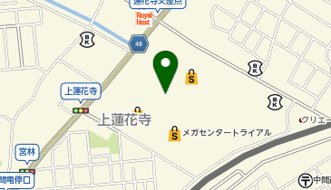 きょくとうペリカン倶楽部イオンなかま店の地図画像