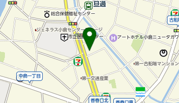 Onda波cafeの地図画像