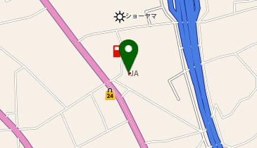 いいね・スーパー山川の地図画像