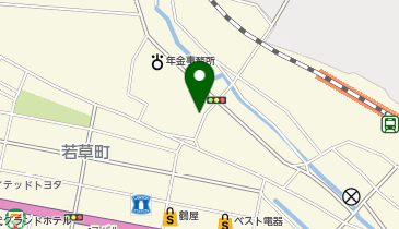 八代はぎわら薬局の地図画像