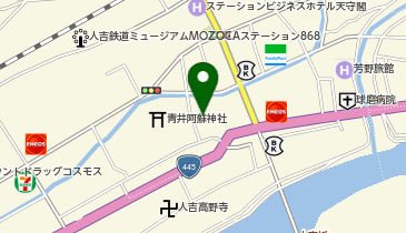 そば処・開の地図画像