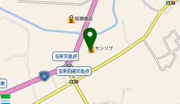 おべんとうのヒライの地図画像