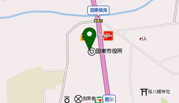 大分県住宅供給公社国東市営住宅管理センターの地図画像