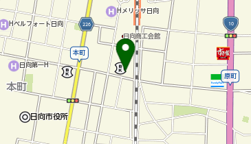 日向市居住支援協議会の地図画像