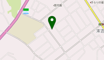 なないろ児童クラブの地図画像