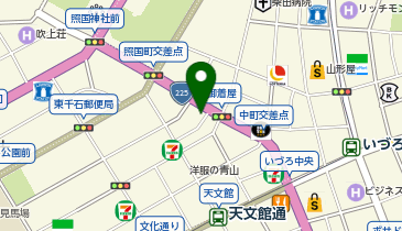 アイラッシュサロンIrieの地図画像