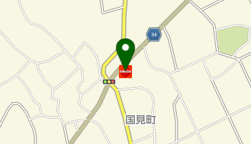 中原石油店の地図画像