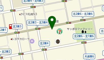 FourSの地図画像