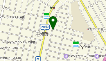 琉球肉丸の地図画像