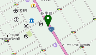 買取大吉十和田稲生町店の地図画像