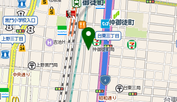 株式会社ウォッチ・ホスピタル銀座店の地図画像