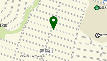 どうはく堂西勝山接骨院の地図画像