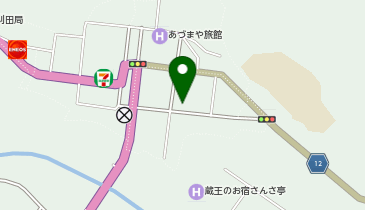居酒屋たぬきの地図画像