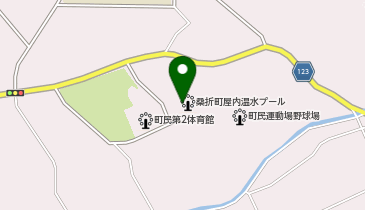 桑折町役場 桑折町屋内温水プール・多目的スタジオ・イコーゼ、桑折町中央の地図画像