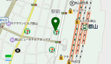 さくら幸子探偵学校・郡山校の地図画像