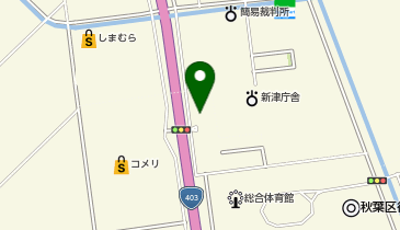 幕明けベーカリーの地図画像