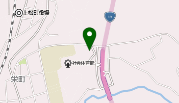 上松町 子育て支援センターの地図画像