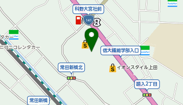 ASBee上田店の地図画像