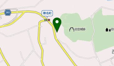 ケーキ&カフェシャモアの地図画像