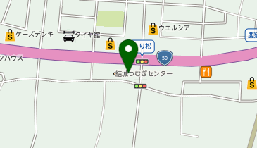 ピザハット結城店の地図画像